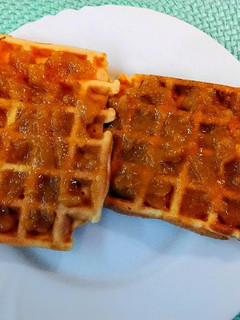 Gofri gluténmentesen, cukormentesen recept fotója