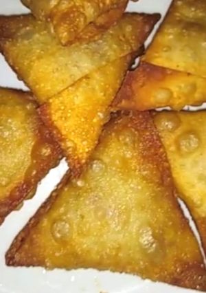 A picture of Chatkhara Samosa.