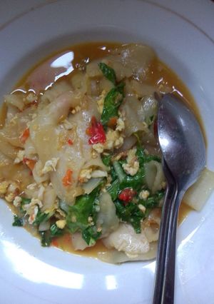 Foto resep Seblak Krupuk Udang Pedas Gurih
