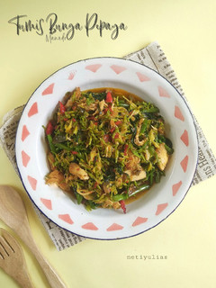 Foto resep Tumis Bunga Pepaya Manado
