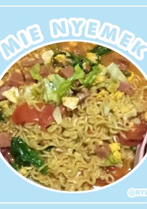 Foto resep Mie Nyemek Nagihh
