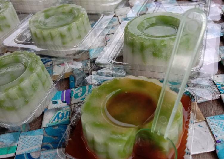 Resep 28. Judul : puding cendol yang Sempurna