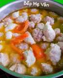 Bún mọc thịt viên