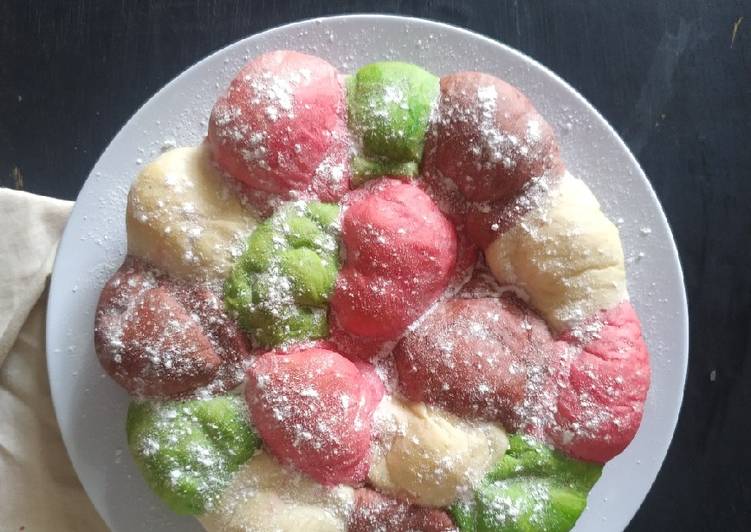 Anti Ribet, Membuat Flower Japanesse Milk Bread praktis