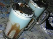 Gambar milkshake topping