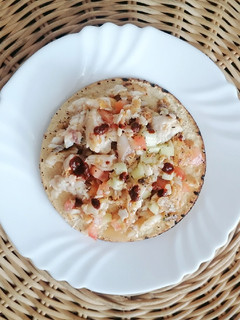 Una foto de Ceviche de pescado cocido 🐟