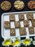 Singhare Atta Ki Burfi