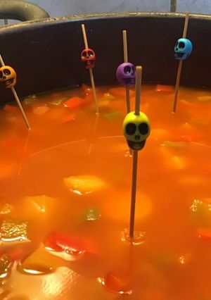 Une photo de Soupe Halloween aux panais pommes de terre et poivrons