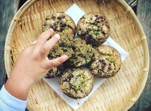 Une photo de Coco Choco Matcha Muffins