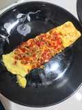 Claras de huevo con vegetales (desayuno rápido y delicioso)