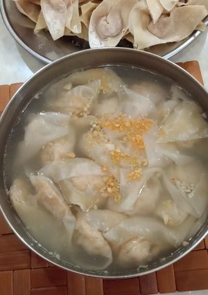 Foto resep Pangsit Kuah simple saja 👌