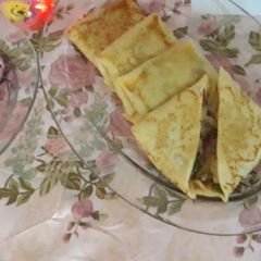A picture of Chicken cheese craps.