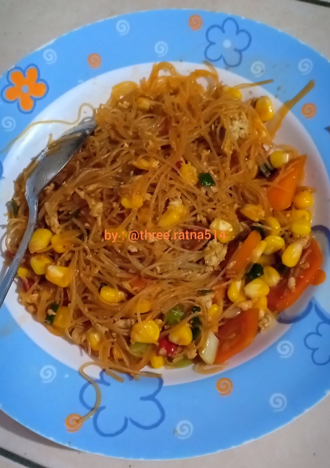 Foto resep Bihun Pedas Manis