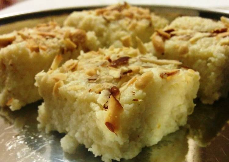 How to Make Speedy Kalakand / Milk burfi