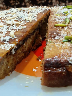 عکسی از دستور خاگینه ی مغزدار😋