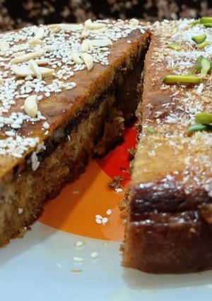 عکسی از دستور خاگینه ی مغزدار😋