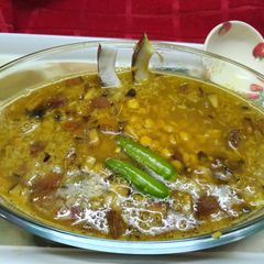 Cholar Dal With Coconut A picture of Cholar Dal With Coconut.