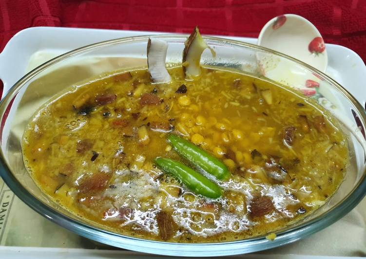 Easiest Way to Prepare Ultimate Cholar Dal With Coconut