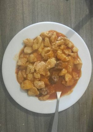 Una foto de Ñoquis de papa