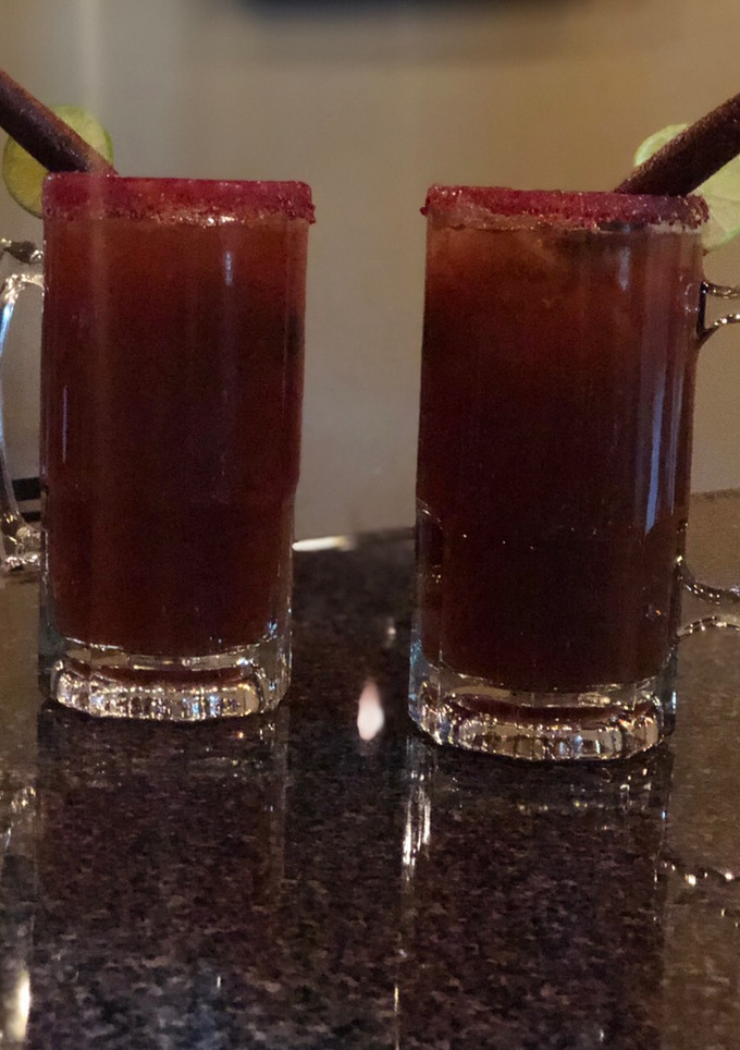 Una foto de Michelada