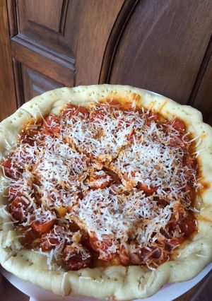 Foto resep Pizza Teflon Icheesekiwirrrr