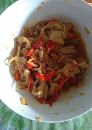 Foto resep Tumis jamur pedas