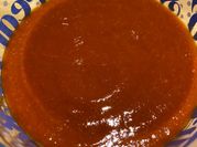 A picture of enchilada sauce