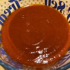 A picture of Tamale Red Sauce (or Enchilada Sauce).