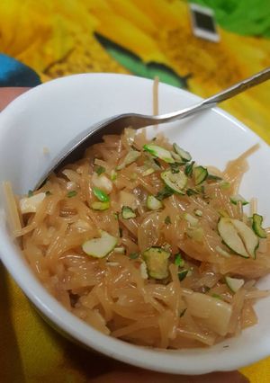 A picture of Kesari vermicilli.