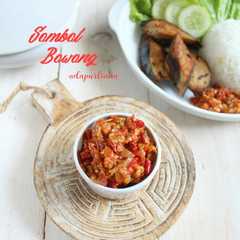 A picture of Sambal Bawang.
