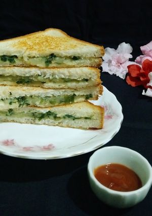 A picture of Leek Sandwich.