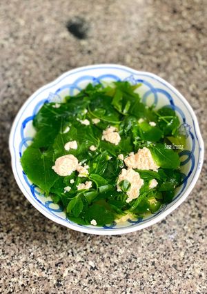 Hình của món Canh Rau Ngót Nấu Riêu Tôm.