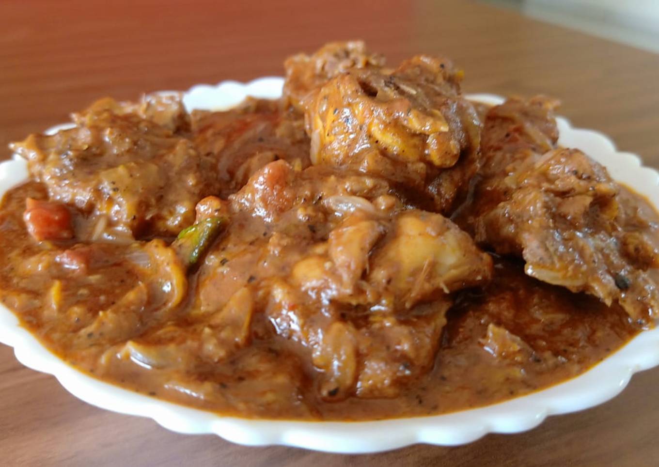 Spicy Chicken curry in coconut milk