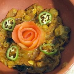 A picture of Turrai sabzi.