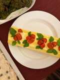 Brazo de gitano o pionono salado