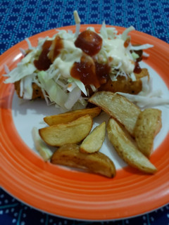 Una foto de Tacos de Salchicha a la tica