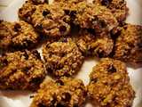 banana chocolate cookies