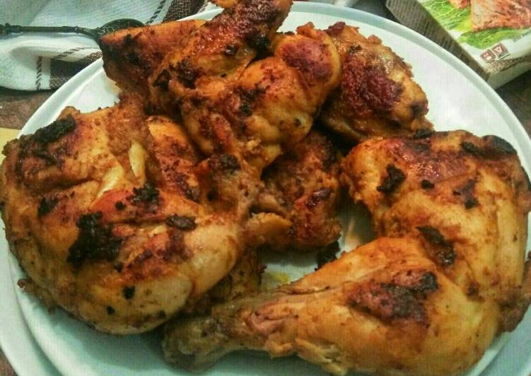 Proses Membuat Tandoori Chicken yang sempurna