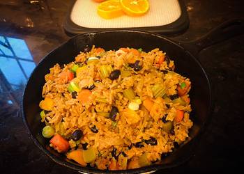 Recipe: Appetizing One Pot Vegetarian Jambalaya Rice