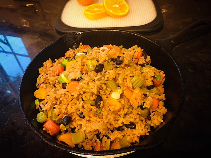 Easy Way Make Recipe One Pot Vegetarian Jambalaya Rice that is Can Pamper Your Tongue, Addictive}