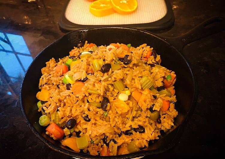 One Pot Vegetarian Jambalaya Rice One Pot Vegetarian Jambalaya Rice