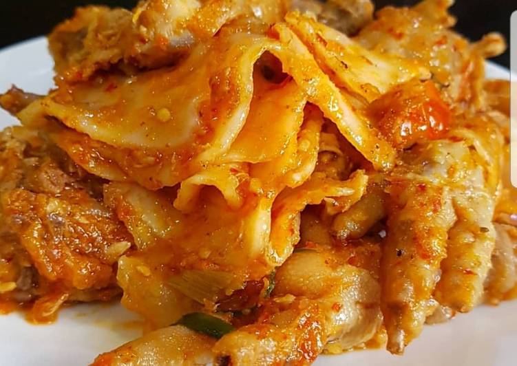 Resep Seblak ceker kerupuk yang Enak Banget