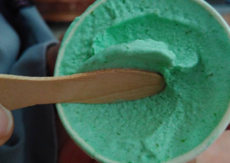 Resep Ice cream sehat lembut yang Bikin Ngiler