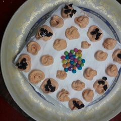 A picture of Ajmeri Kalakand Cake.