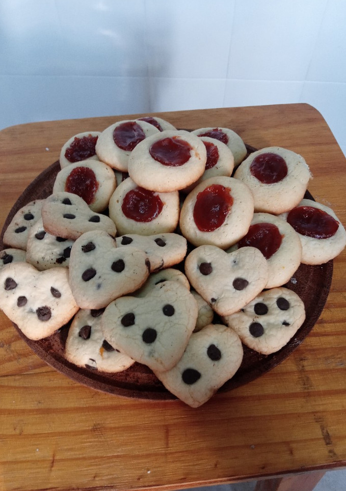 Una foto de Galletitas con chips y Pepas 🍪