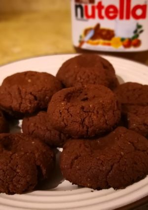 صورة لوصفة كوكيز النوتيلا🍪