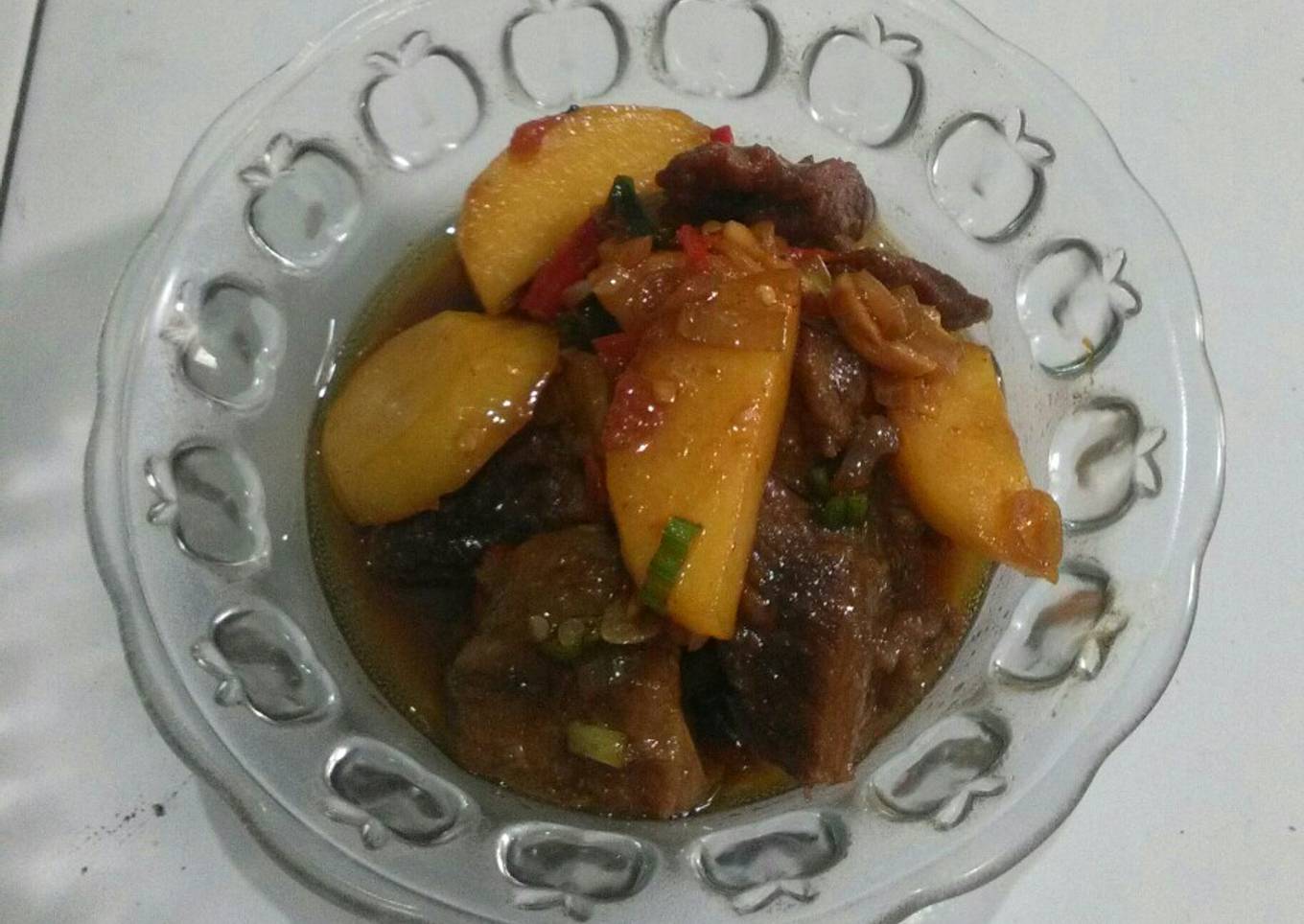 Daging sapi kuah kecap