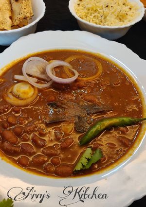 A picture of The no soaked Rajma Masala recipe(red kindey beans curry).