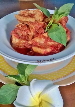 Foto resep Ikan Tongkol bumbu Merah