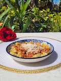 Ñoquis de garbanzo sin gluten